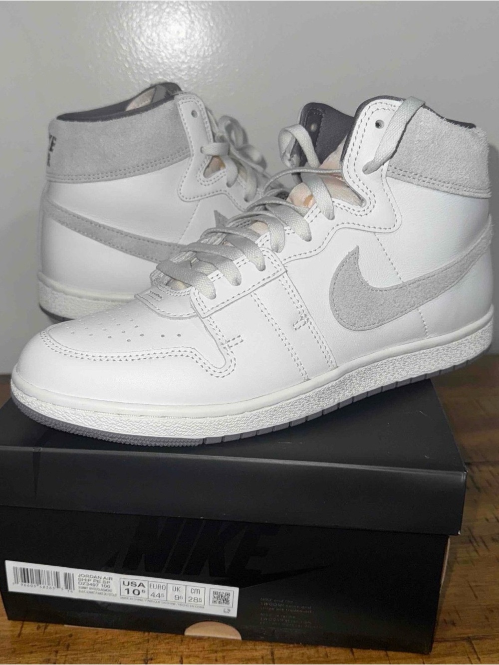 Air Jordan Air Ship PE SP Tech Grey